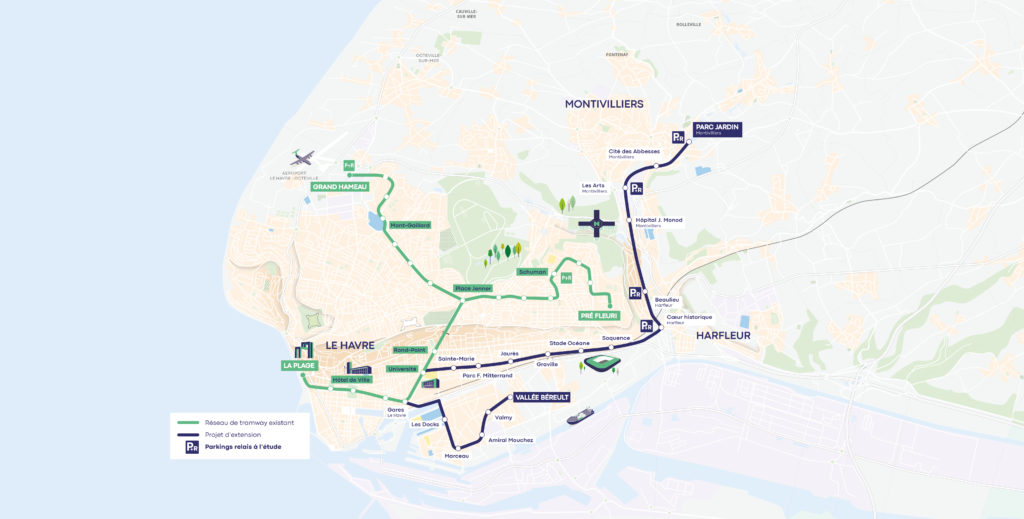 Le projet d'extension du Tramway