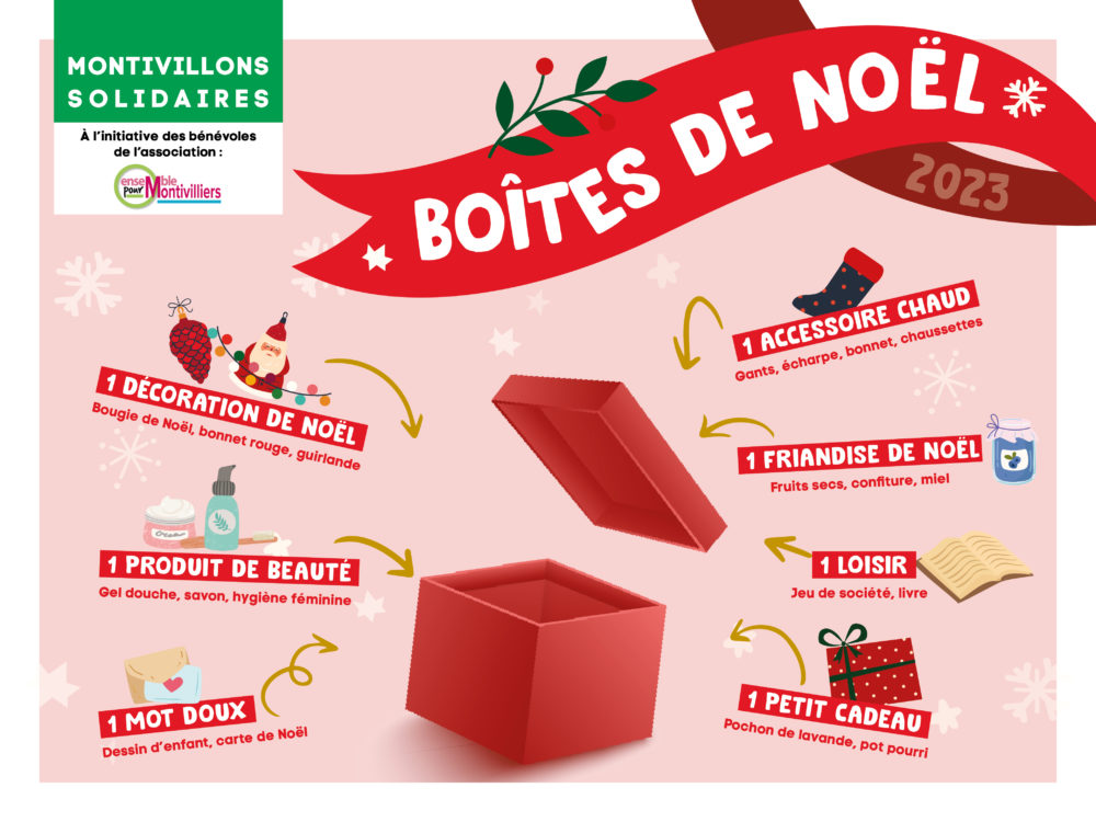 Boîtes de Noël solidaires