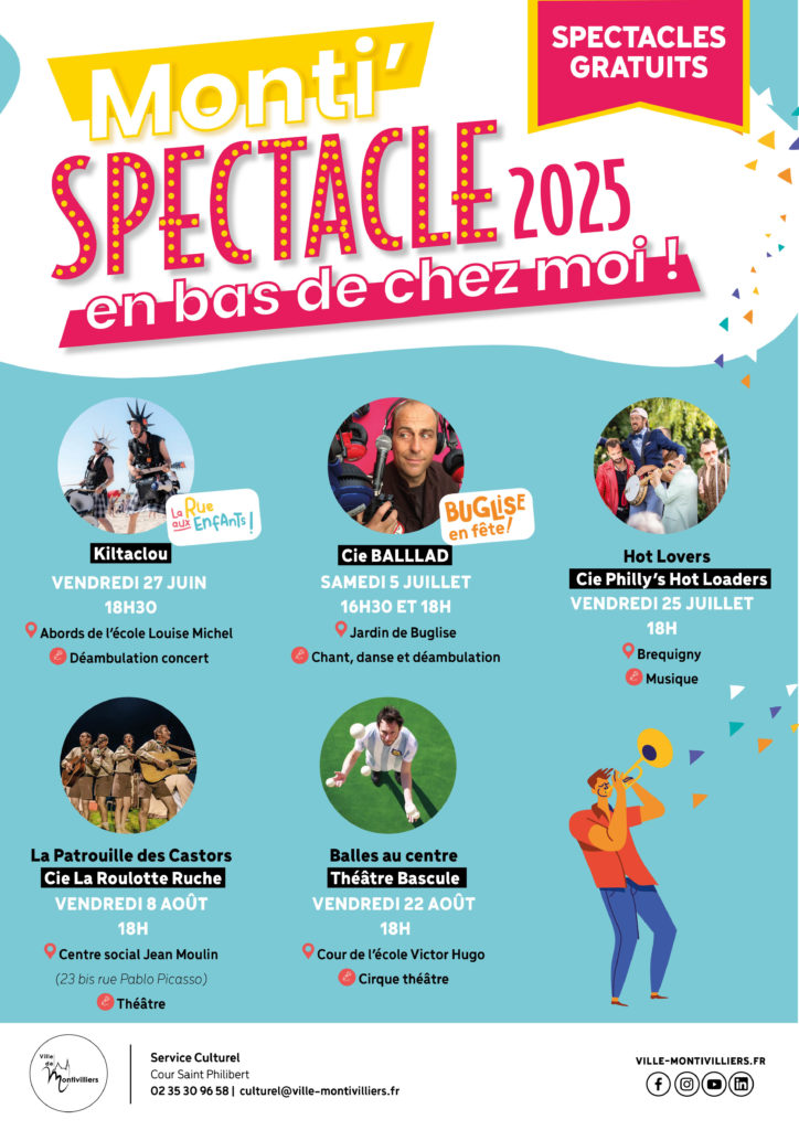 Monti'Spectacle en bas de chez moi ! 